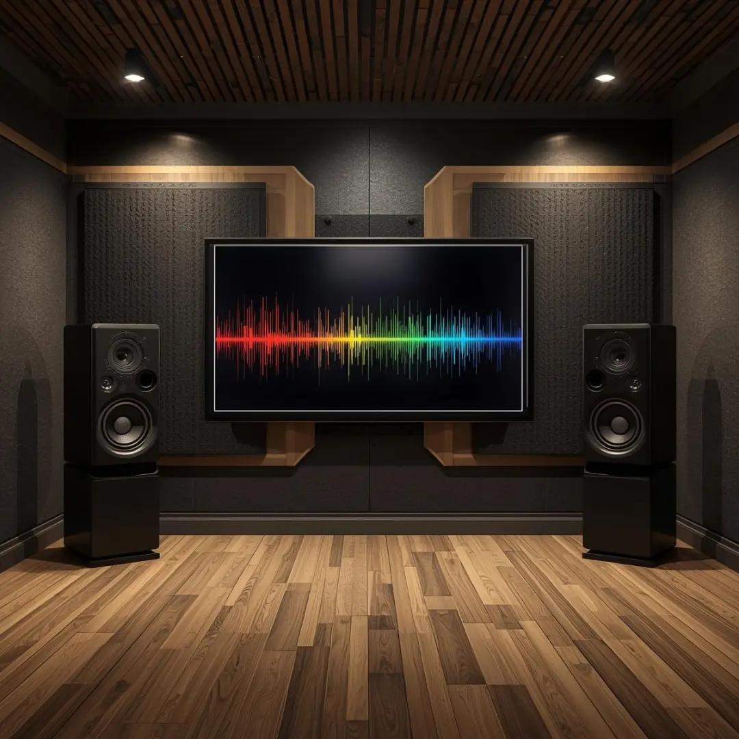 Instalación profesional de sistema de audio con acabados premium